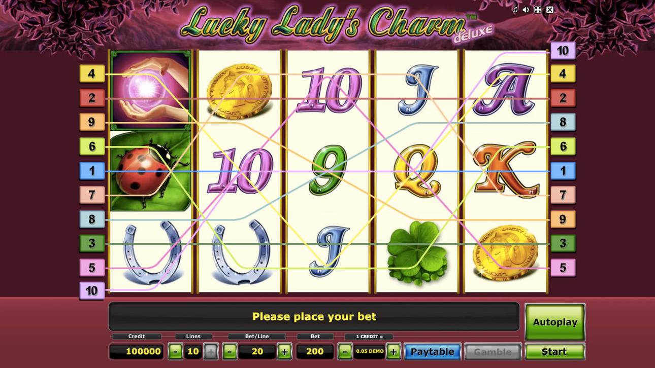 Lucky Lady’s Charm Deluxe