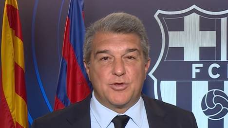 Barca-Präsident Joan Laporta bittet die Fans vom FC Barcelona um Unterstützung im El Clasico gegen Real Madrid.