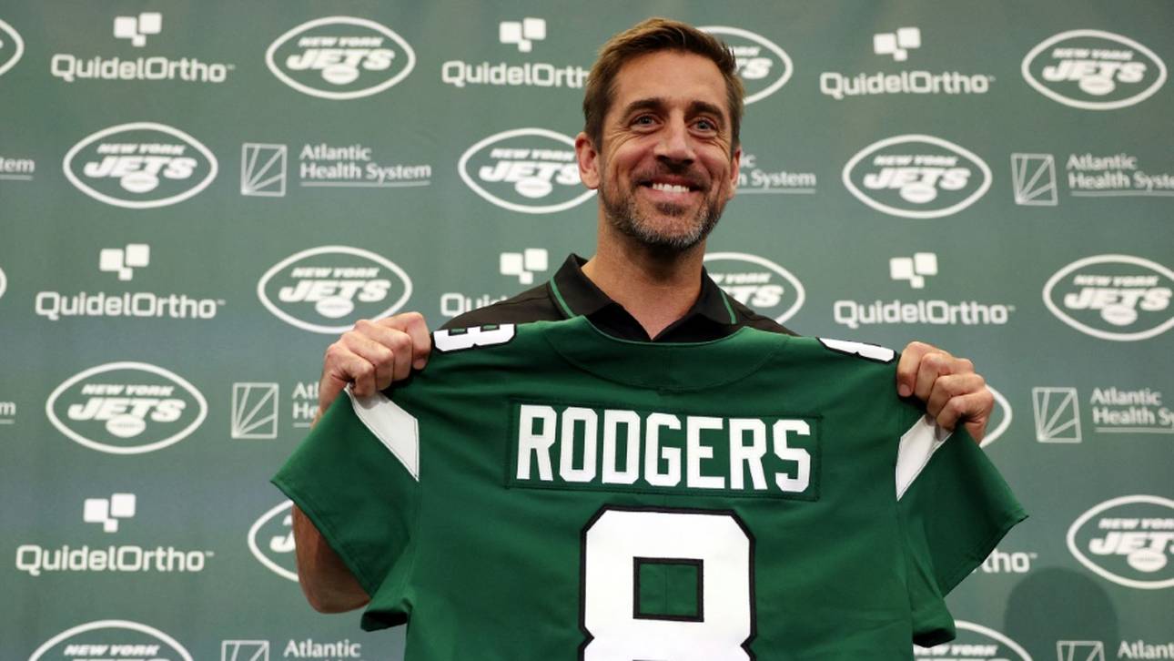 Rodgers erstmals im Jets-Outfit