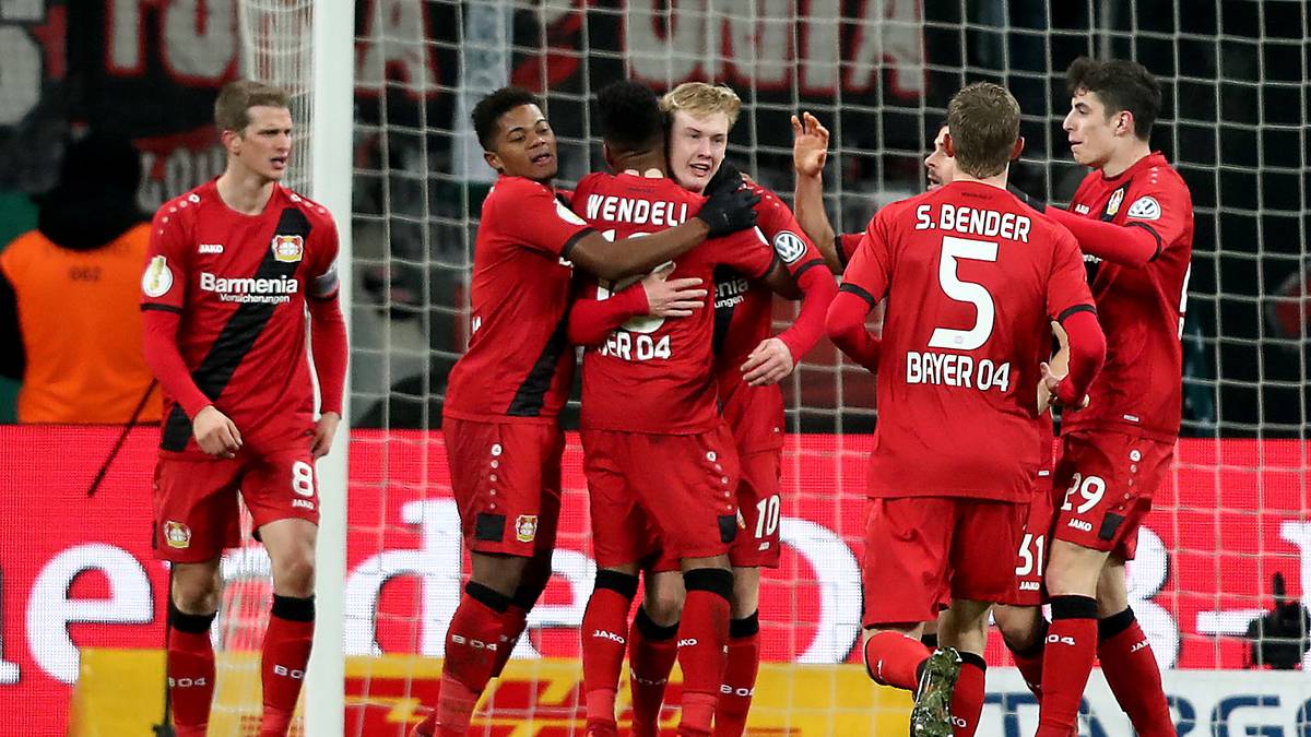 Mit Bayer 04 Leverkusen hatte sich in der Bundesliga der erste Verein mit einer Variante des Jubels auf dem Rasen präsentiert