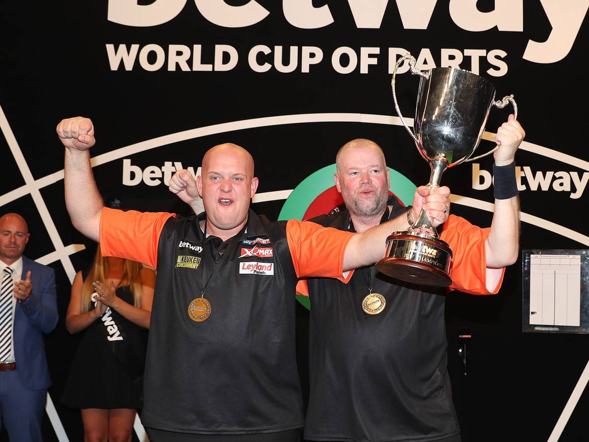 PDC World Cup of Darts mit Niederlande, Wales, England und Belgien