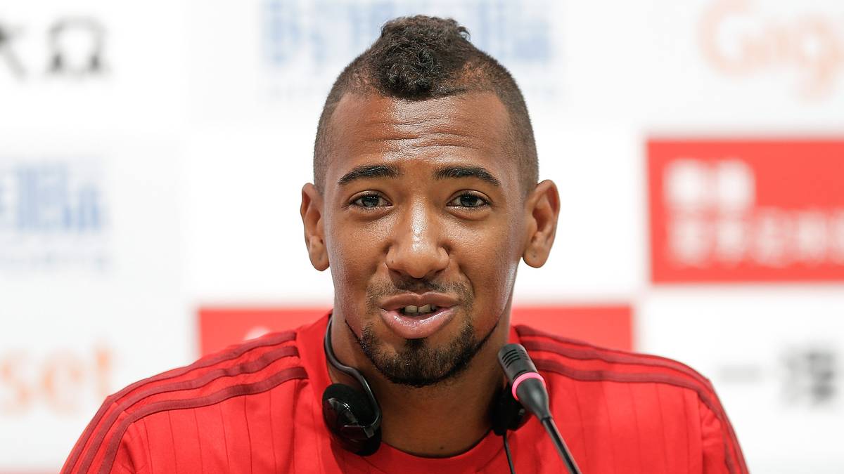 Etwas breiter bevorzugte es da schon Jerome Boateng, der seine Frisur immer wieder mal wechselt