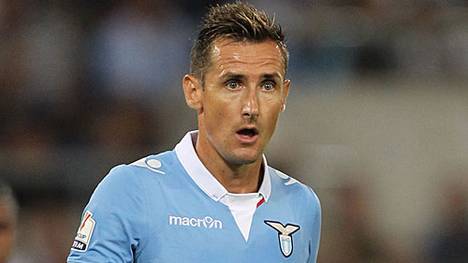 Miroslav Klose wechselte 2011 vom FC Bayern zu Lazio Rom