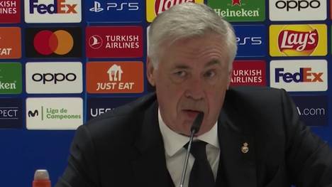 Die spanische Staatsanwaltschaft hat für Carlo Ancelotti eine Haftstrafe von vier Jahren und neun Monaten wegen angeblichen Steuerbetrugs beantragt. Der Real-Trainer reagiert nach dem Spiel gegen Leipzig auf die Vorwürfe.