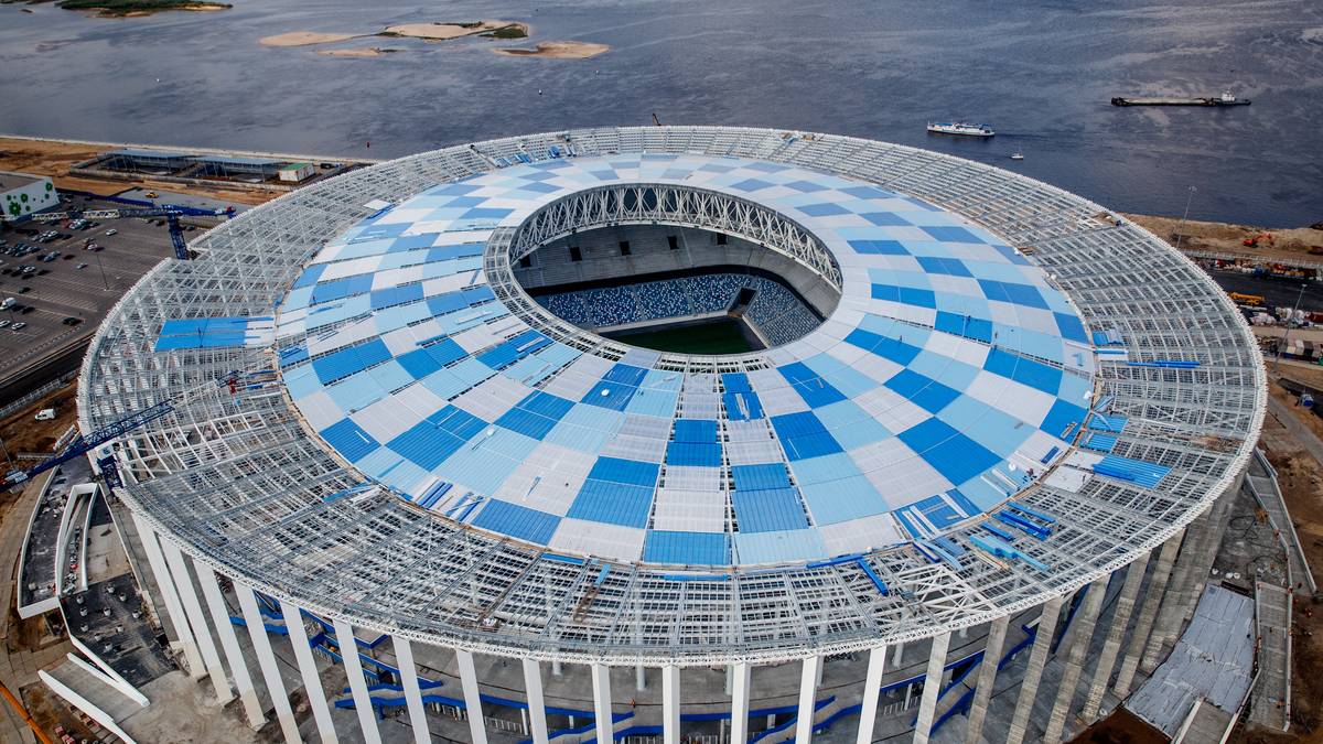 NISCHNI-NOWGOROD-STADIEN in Nischni Nowgorod - Fassungsvermögen: 45.331 Zuschauer