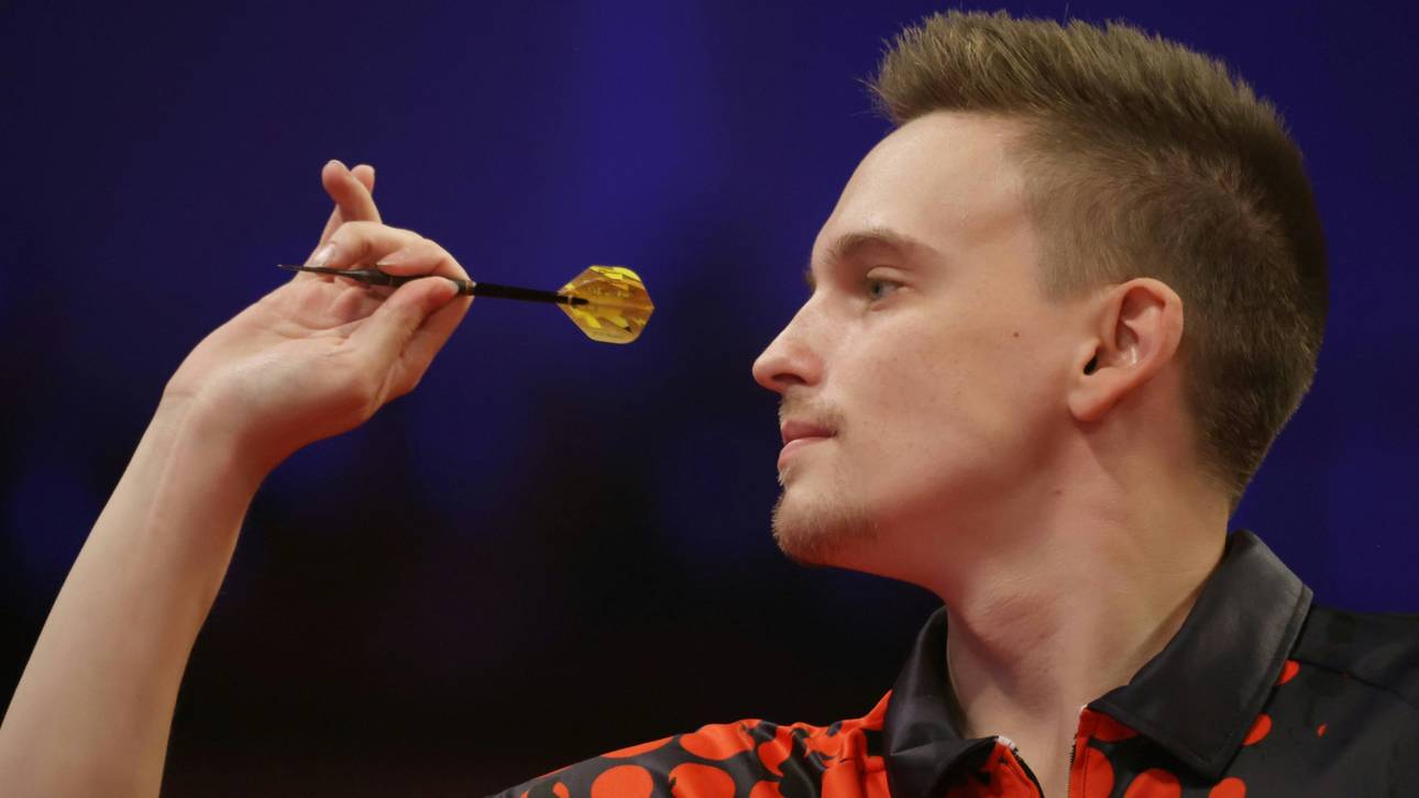 Pietreczko als letzter Deutscher bei Darts-EM ausgeschieden