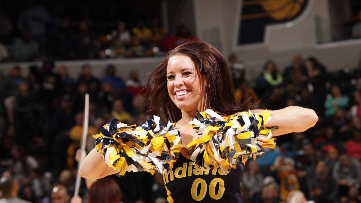 Nach der Pause haben die Cheerleader der Pacers aber deutlich mehr Grund, ihre Pom Poms zu schwenken