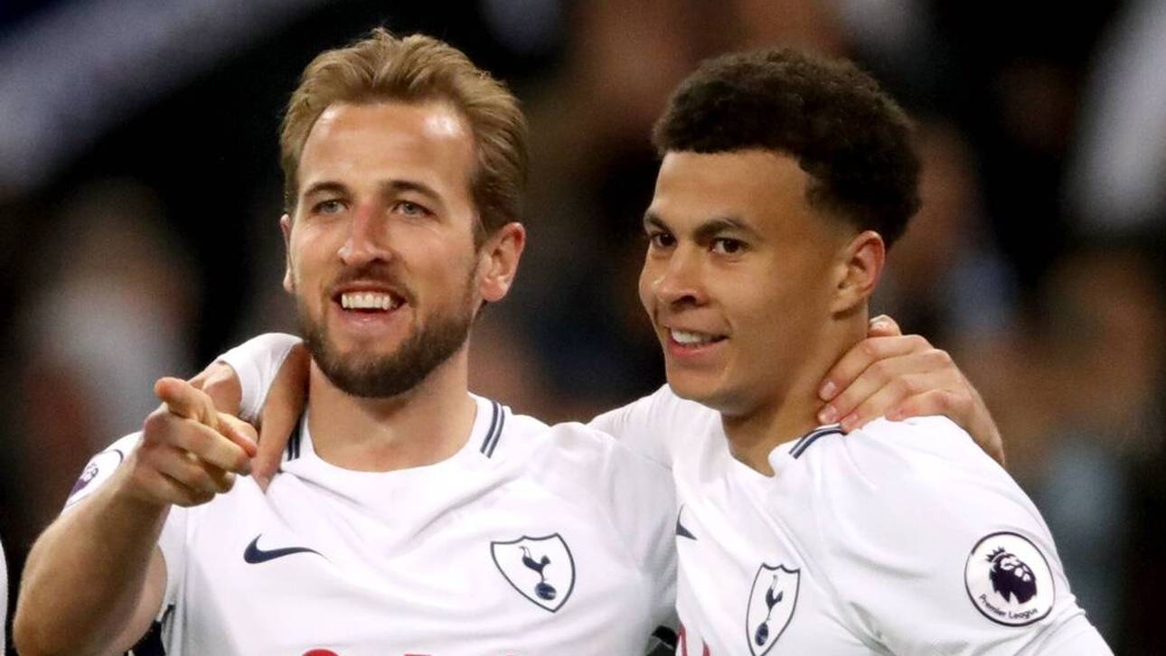 Da war die Welt noch in Ordnung: Die Spurs 2018 mit Harry Kane und Dele Alli