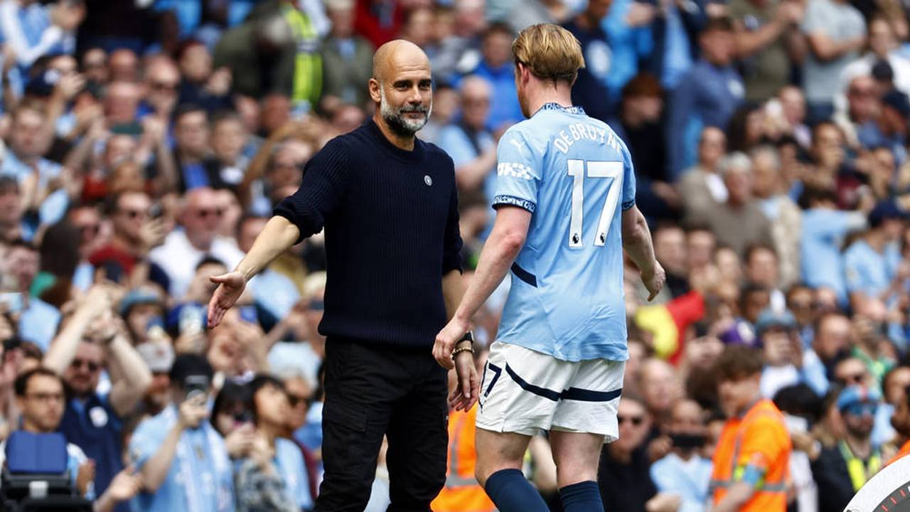 Bei De Bruyne hat Guardiola einen emotionalen Wunsch