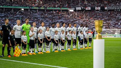 Die Junior Eskorte beim DFB-Pokalfinale der Männer 2023