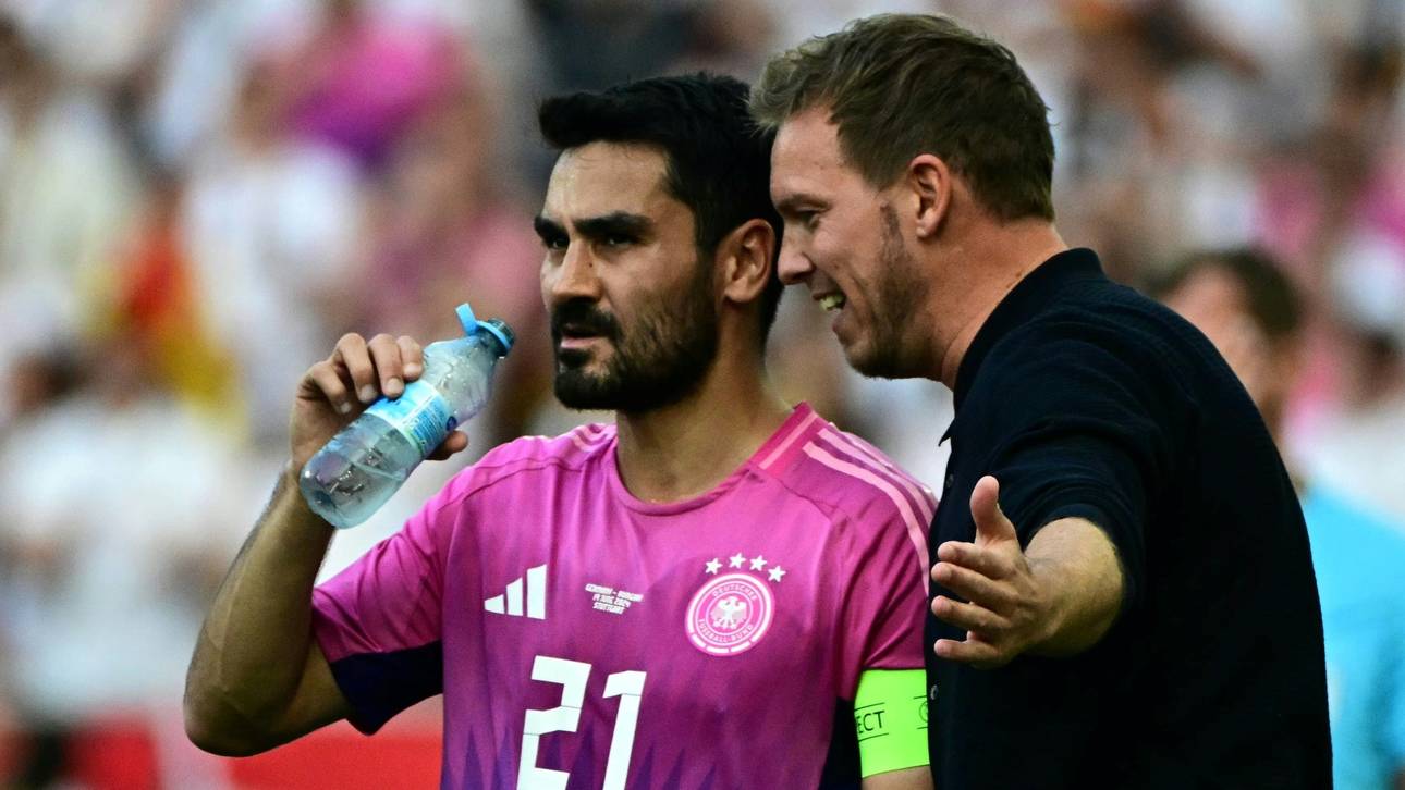 Ilkay Gündogan (l.) und Julian Nagelsmann