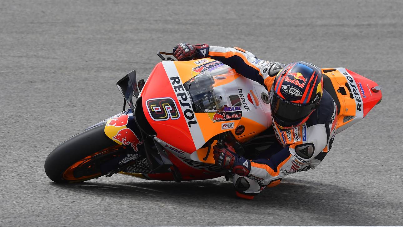 Bradl mit unfreiwilliger Premiere