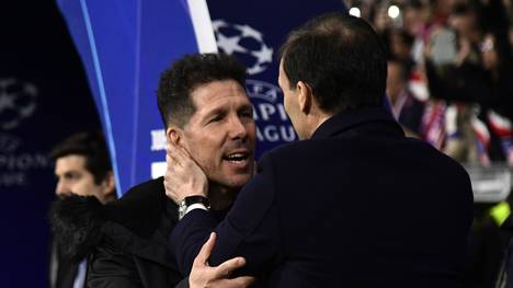 Die UEFA hat gegen Diego Simeone (links) und Massimiliano Allegri (rechts) ein Verfahren eingeleitet 