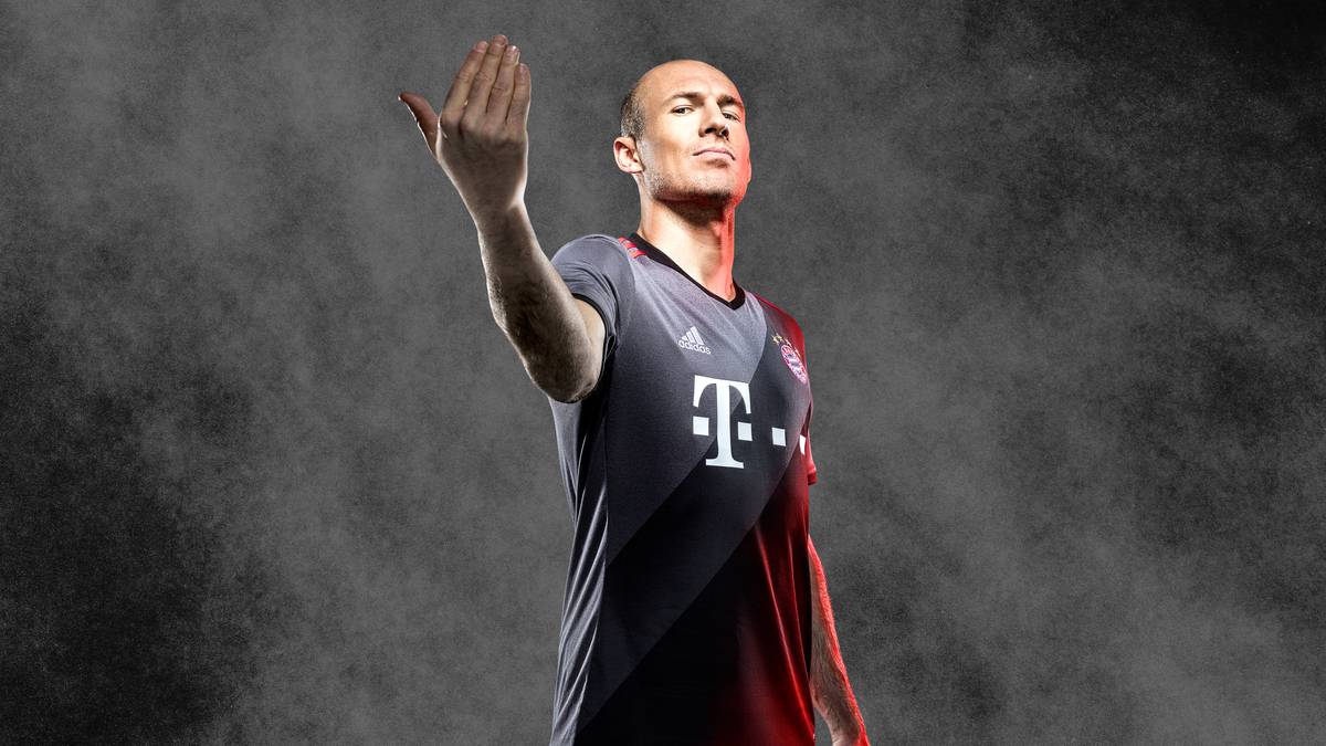 Arjen Robben wirkt wie ein schwarzer Magier, der Gegnern das Fürchten lehrt