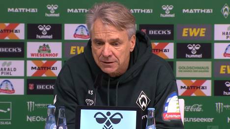 Werder-Trainer Horst Steffen lobt Victor Boniface nach dem 2:0 gegen Union Berlin: Der Angreifer habe "Gas gegeben" und bewiesen, wie wichtig er für die Bremer ist.