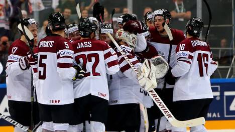 Lettland setzte sich nach Verlängerung gegen die Schweiz durch