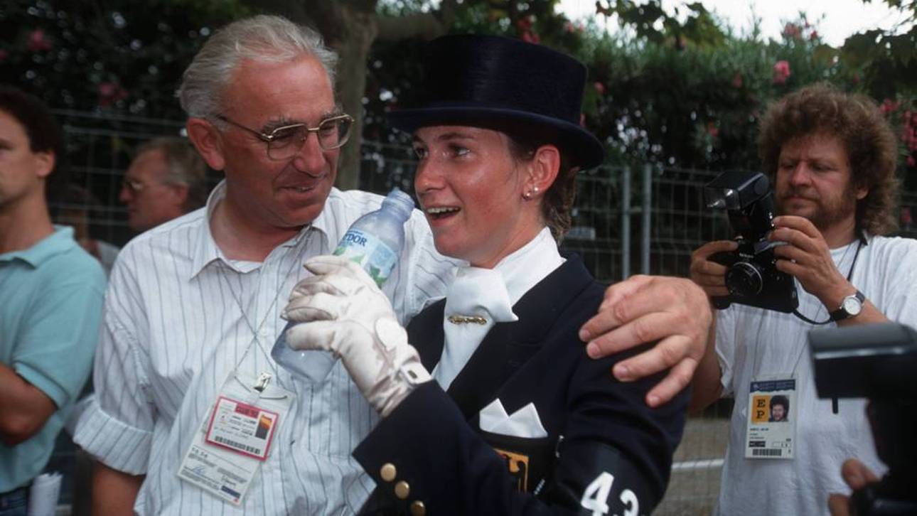 Dr. Reiner Klimke war ein Mentor für Nicole Uphoff