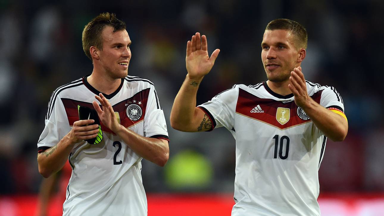 Podolski steht Großkreutz zur Seite
