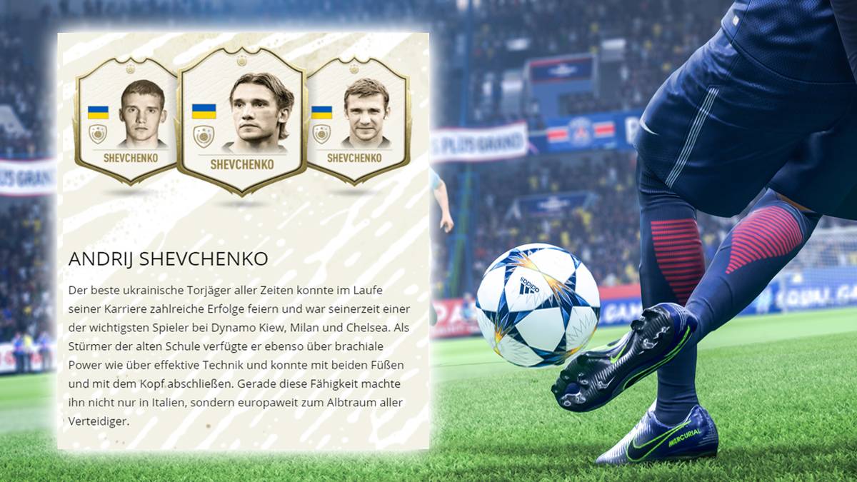 ST: Andrij Shevchenko (Ukraine)