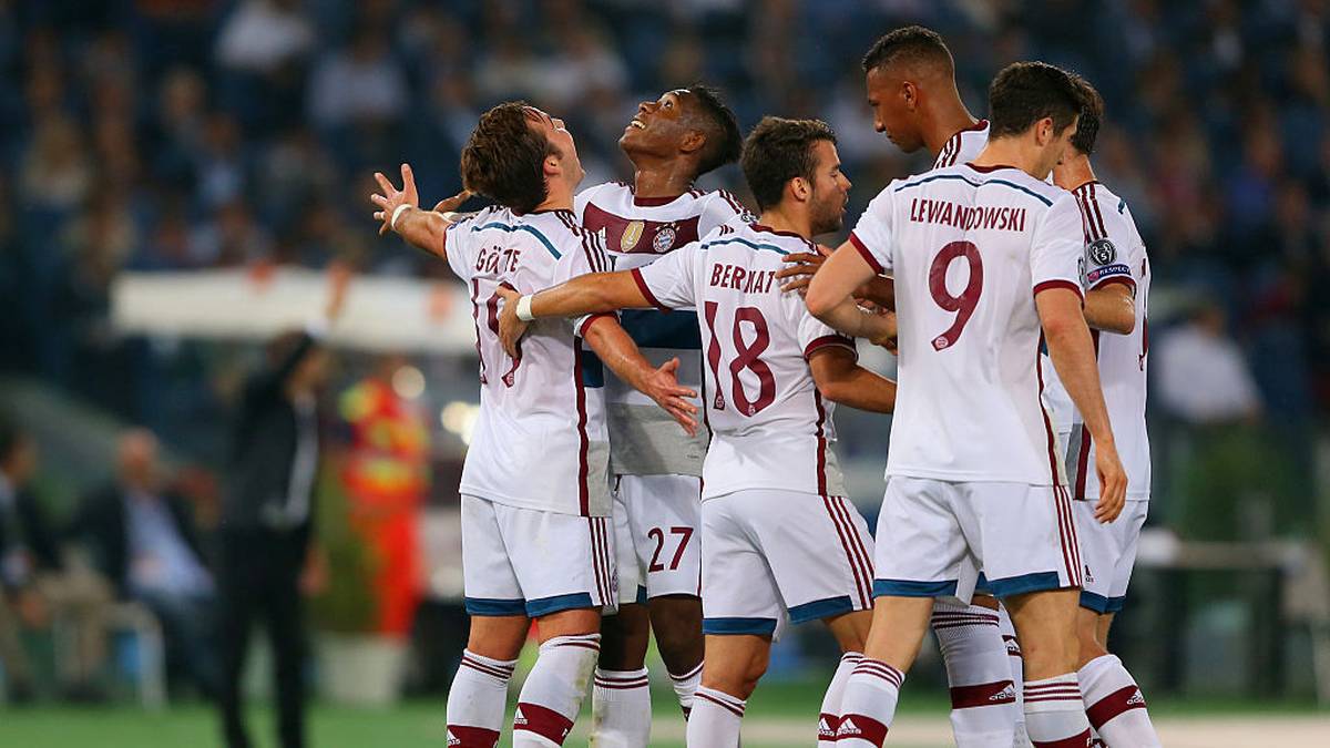 AS Rom gegen FC Bayern München - 1:7 (2014/15): 2014 gewann der FC Bayern mit 7:1 bei der AS Rom. Es war der höchste Auswärtssieg in der Europapokalgeschichte der Bayern. Die Mannschaft von Pep Guardiola ließ den Römern an diesem Abend nicht den Hauch einer Chance und war bereits früh auf der Siegerstraße