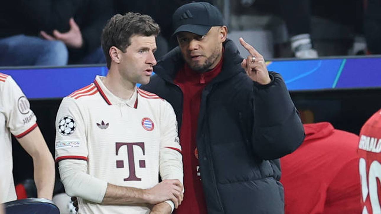 Kompany erklärt Müllers Bankplatz