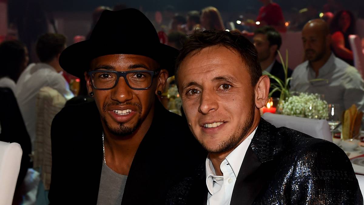 Wie immer modisch ganz vorne mit dabei: Jerome Boateng und Rafinha