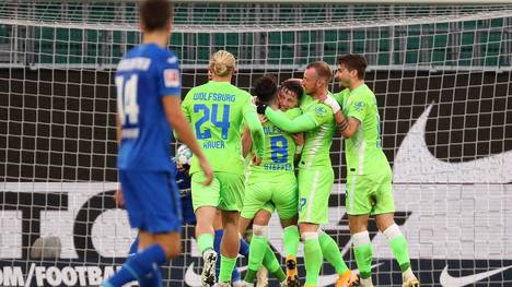 Der VfL Wolfsburg gewinnt gegen die TSG Hoffenheim und bleibt in dieser Saison weiter ungeschlagen