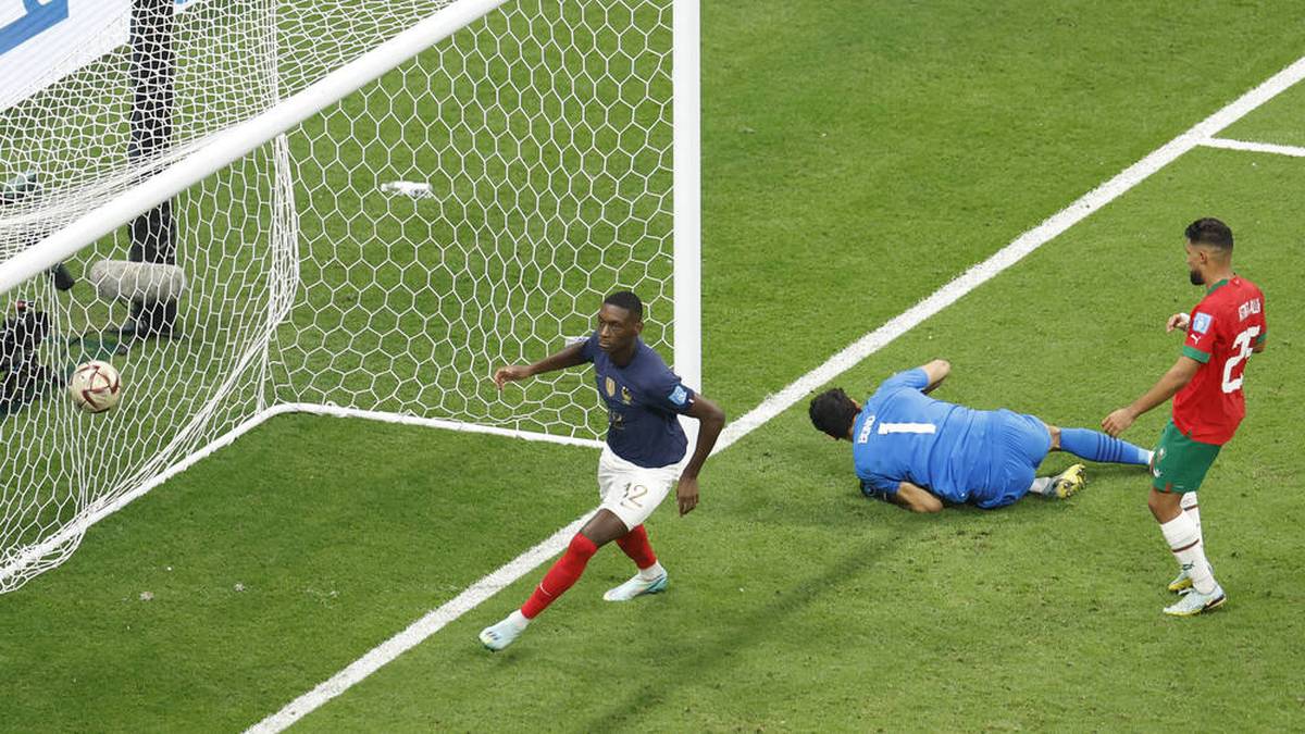 Randal Kolo Muani erzielte das 2:0 für Frankreich