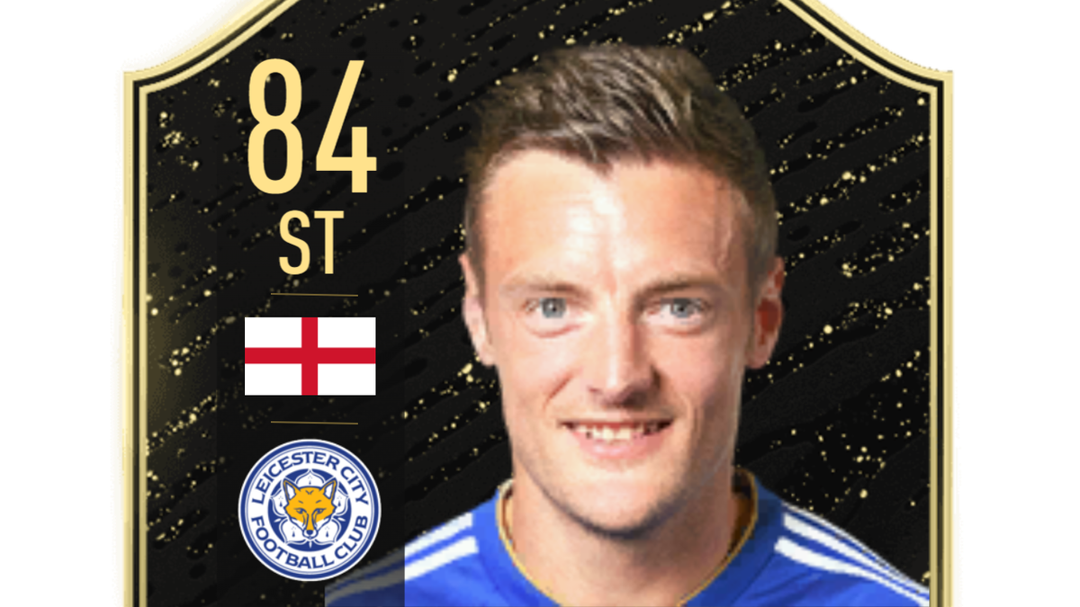 Jamie Vardy (Leicester City), Stürmer: 84 (+2)