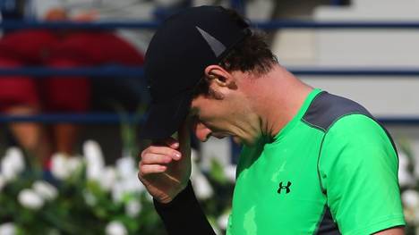 TENNIS-ATP-DUBAI-Andy Murray