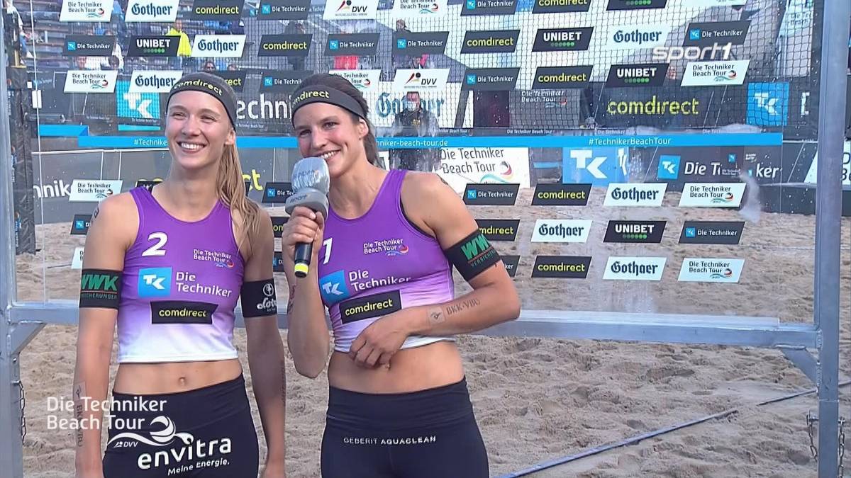 Sandra Ittlinger & Chantal Laboureur sind Deutsche Beachvolleyball-Meisterinnen