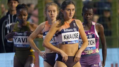 Gesa Krause vor dem Saisonfinale in Brüssel