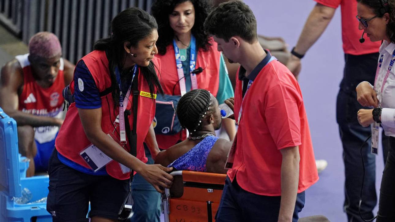 Lyles-Drama! Im Rollstuhl aus Stadion