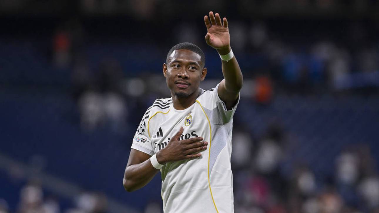 David Alaba verabschiedete sich im Mai im Stadion von den Real-Fans
