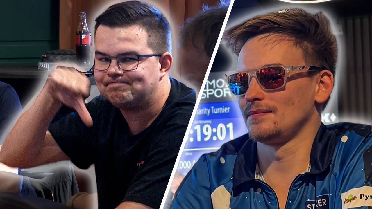 Die Darts-Stars am Pokertisch - SPORT1 war mittendrin