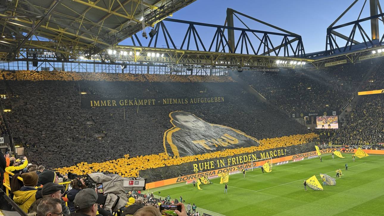 Gänsehautmoment bei BVB-Choreo