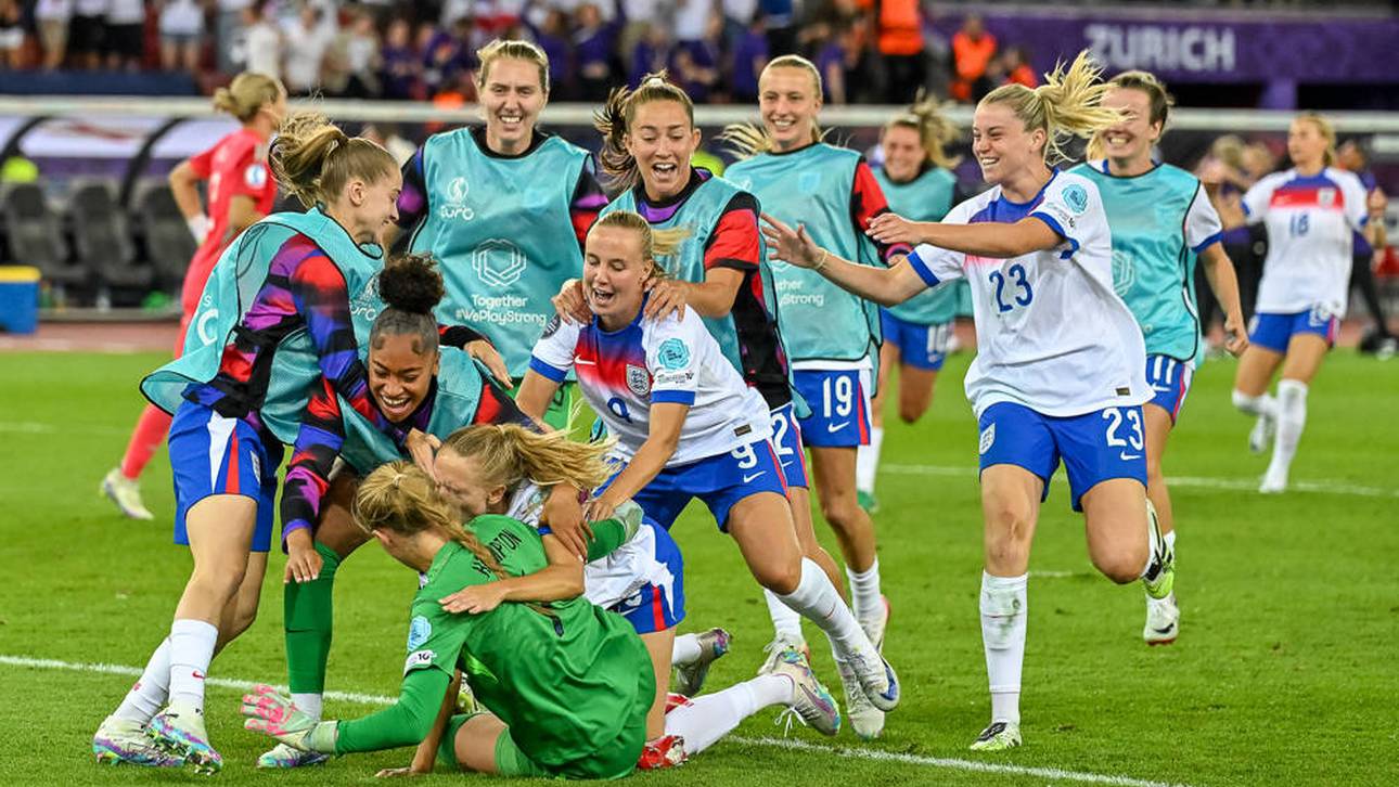Verrückter Shootout! England jubelt