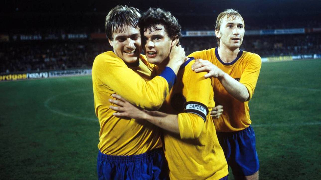 Hans Richter (l.) mit seinen Leipziger Weggefährten Lutz Moldt (M.) und Matthias Liebers