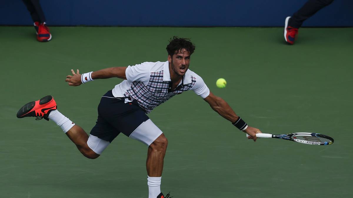 Feliciano Lopez wird zum Spielverderber, denn der Spanier beendet mit seinem Sieg die Karriere von Mardy Fish