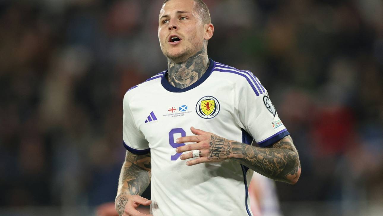 Deutschlands Gegner Schottland bei der EM ohne Stürmer Dykes