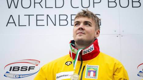 Simon Wulff beim Weltcup in Altenberg