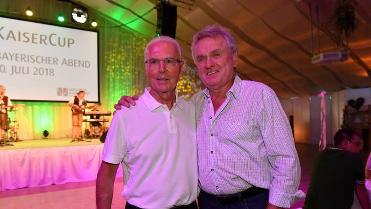 Franz Beckenbauer und Sepp Maier 