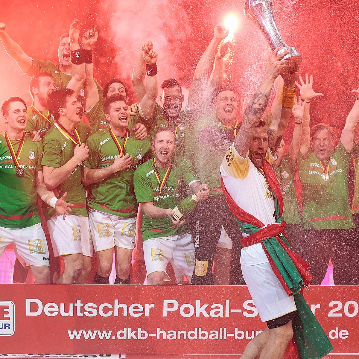 REWE Final Four SC Magdeburg gewinnt Finale im DHB-Pokal