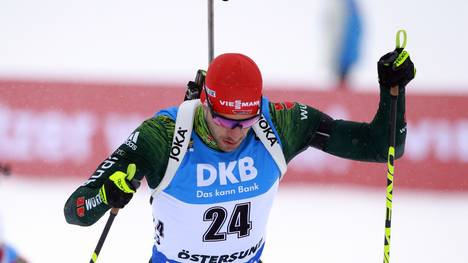 Arnd Peiffer gewann in Östersund bereits Gold im Einzel 