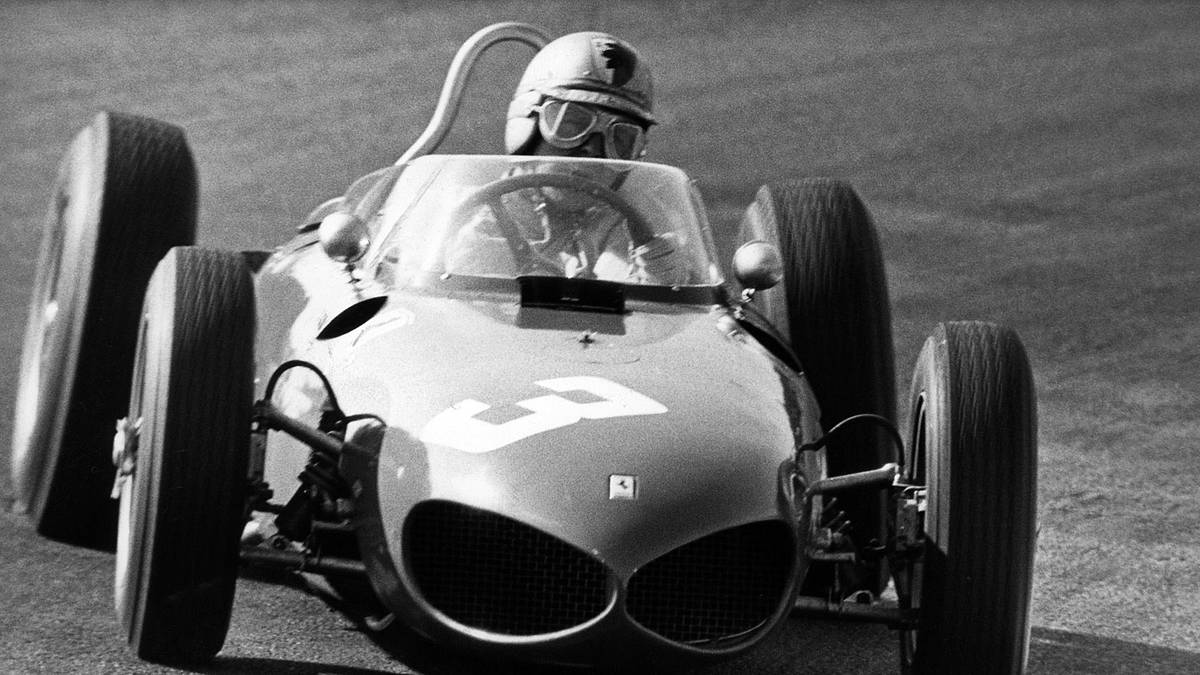 Ferrari-Pilot Wolfgang Graf Berghe von Trips verunglückte 1961 beim GP von Italien tödlich