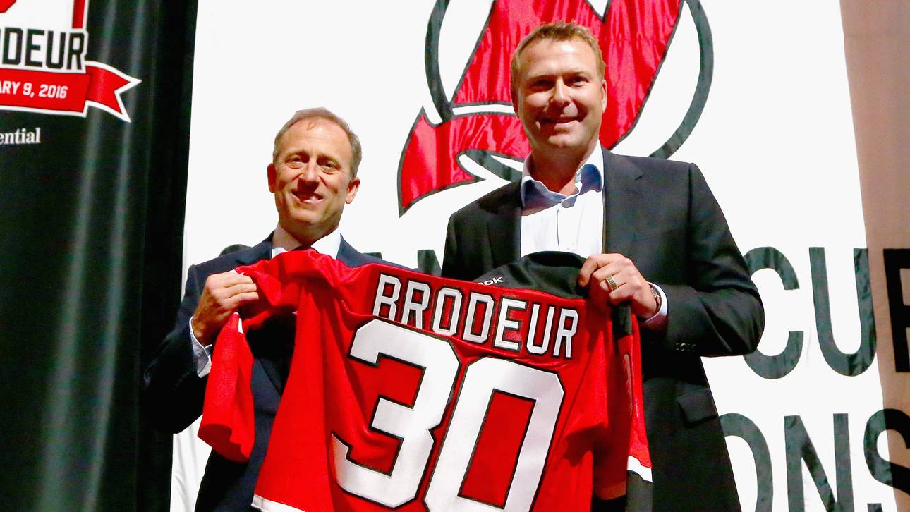 Devils setzen Brodeur ein Denkmal