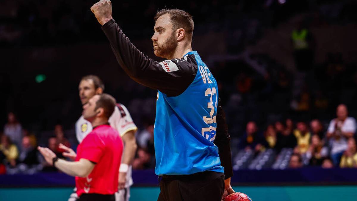 Andreas Wolff wurde beim Sieg Deutschlands gegen Ägypten bei der Handball-WM auch zum "Man of the Match" gekürt