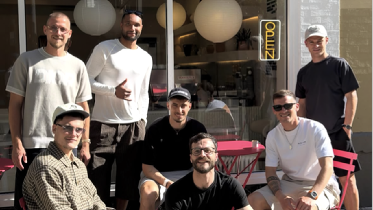 Im Lieblings-Café der DFB-Stars