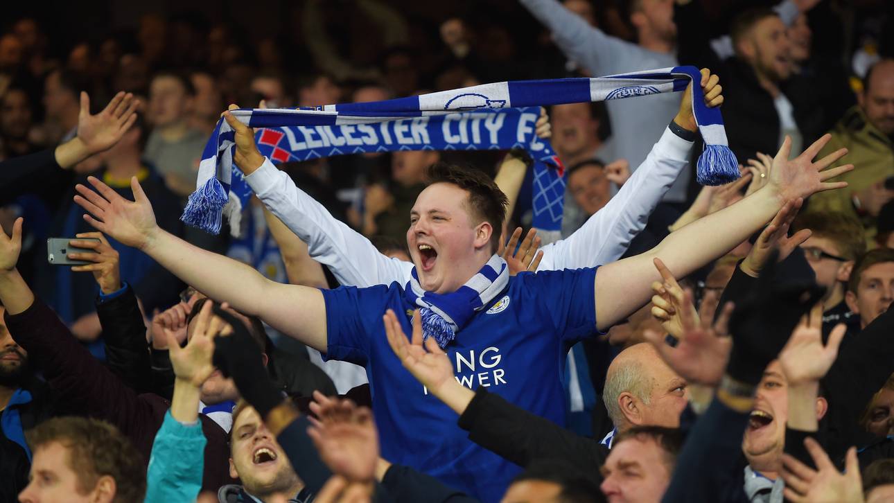 Freibier für die Leicester-Fans