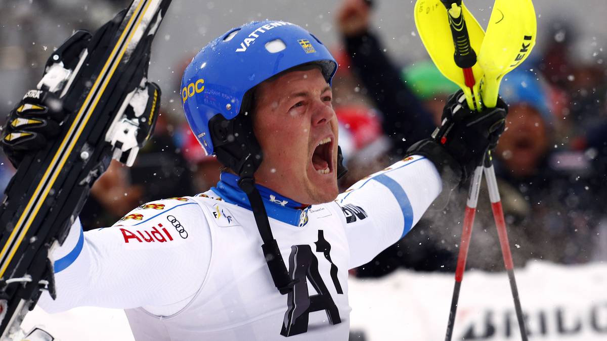 Audi FIS Alpine Ski World Cup - Men's Slalom-Mattias Hargin